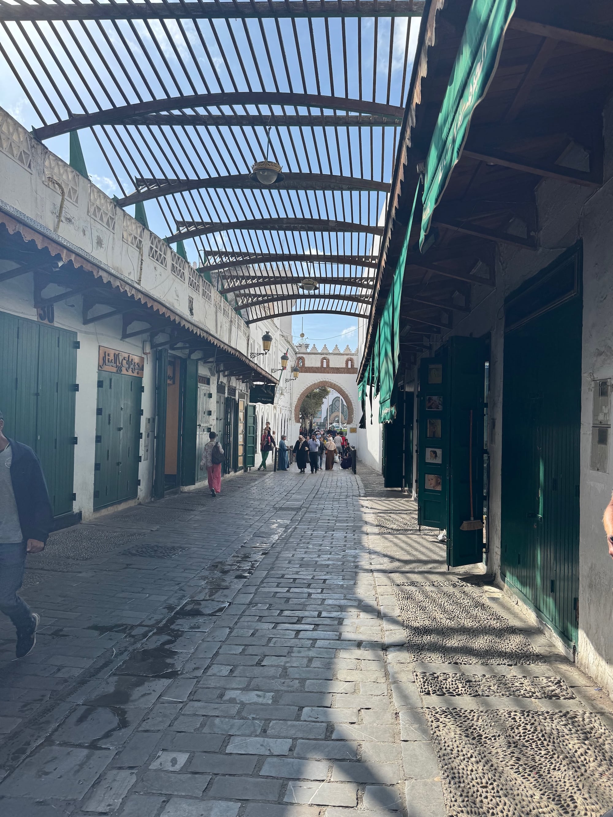 Seltener Anblick - fast leere Marktgasse